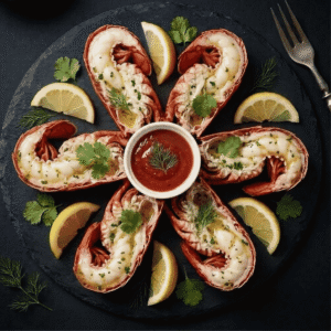 Cooked Chilled Boston Lobster (6 Halves)