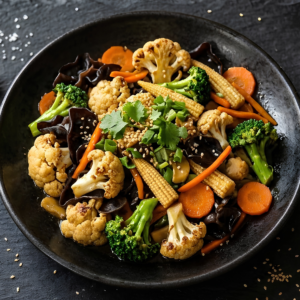 Chinese-Style Seasonal Vegetables