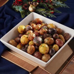 Oven-Roasted Marble Potato with Garlic Confit