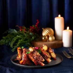 Slow-Braised Lamb Ribs, Coffee & Molasses (1.2kg)