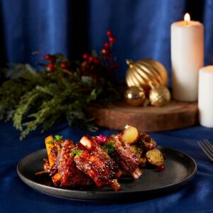 Slow-Braised Lamb Ribs, Coffee & Molasses (1.2kg)